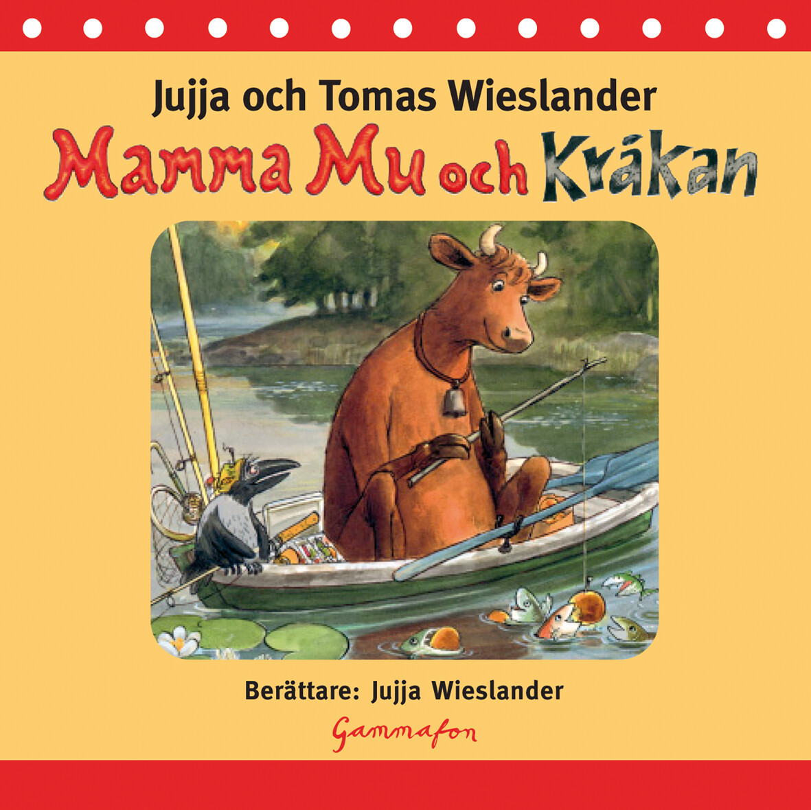 Mamma Mu Och Kr Kan Jujja Wieslander Cd Bok