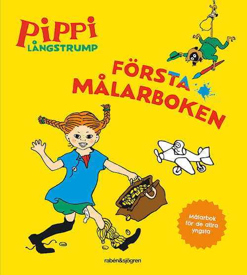 Pippi Långstrump - Första målarboken