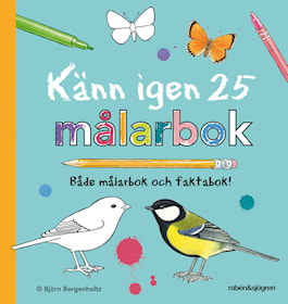 Känn igen 25 - målarbok