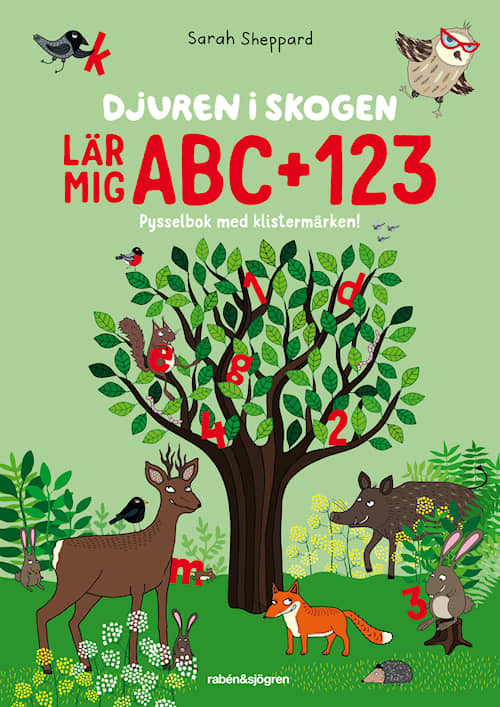 Djuren i skogen lär mig ABC + 123