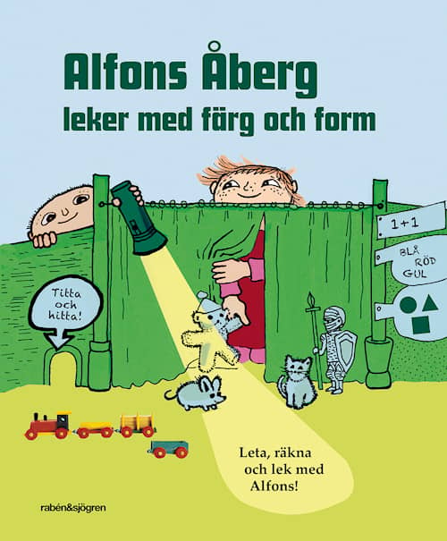 Alfons Åberg leker med färg och form
