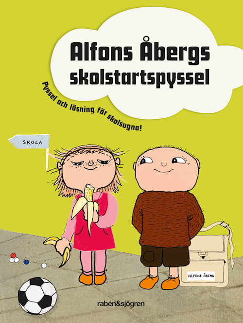 Alfons Åbergs skolstartspyssel