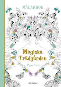 Magiska trädgården Målarbok