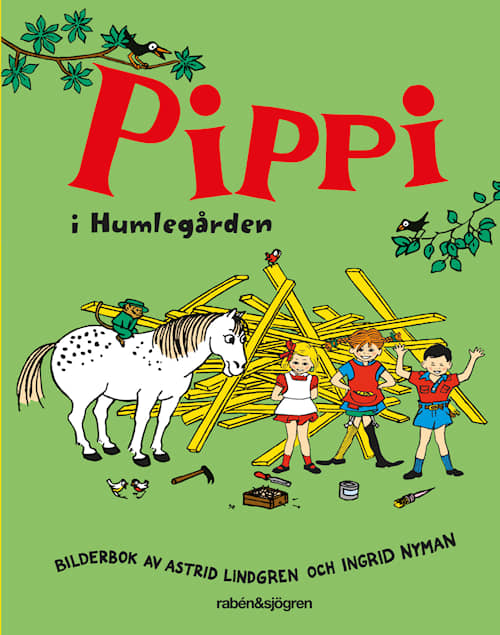 Pippi Longstocking in the park