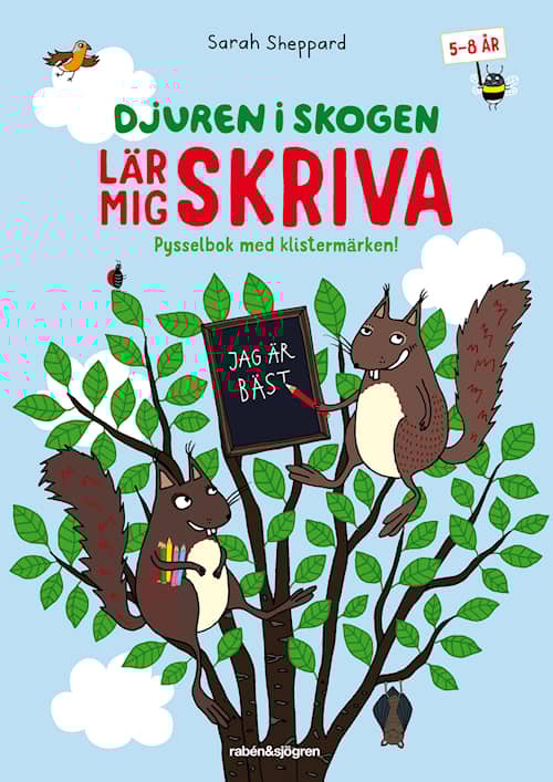 Djuren i skogen lär mig skriva