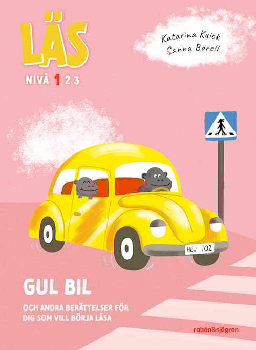 Läs - Gul bil
