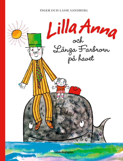 Lilla Anna och Långa Farbrorn på havet