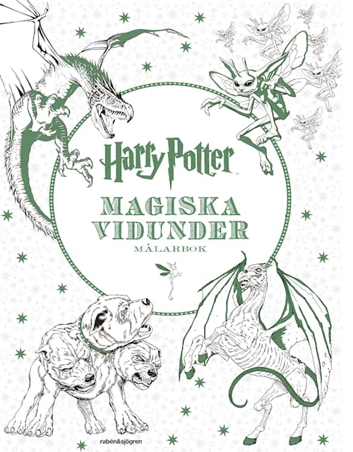 Harry Potter - Magiska vidunder Målarbok