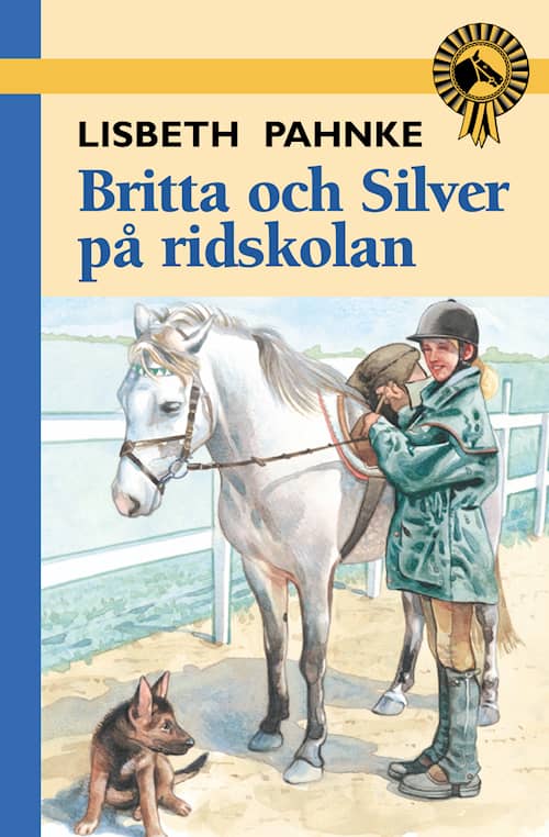 Britta och Silver på ridskolan