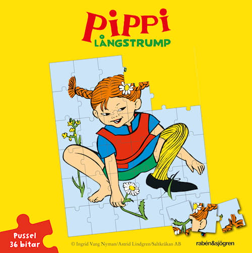 Pippi Långstrump Pussel 36 bitar