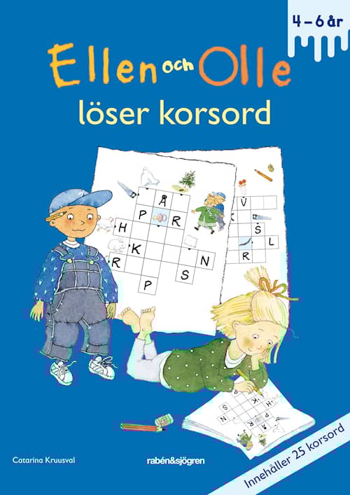 Ellen och Olle löser korsord