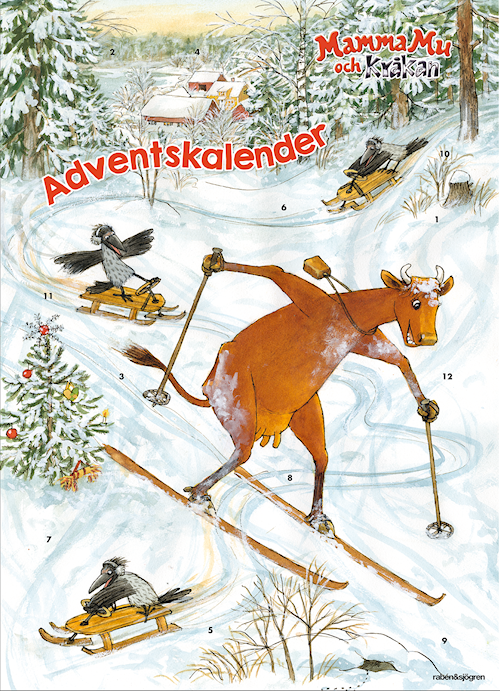 Adventskalender - Mamma Mu och Kråkan