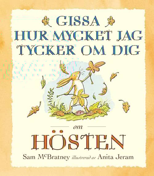 Gissa hur mycket jag tycker om dig om hösten