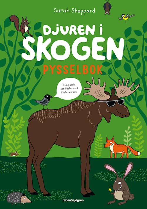 Djuren i skogen - Pysselbok