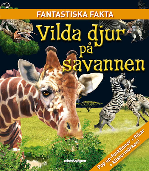 Vilda djur på savannen