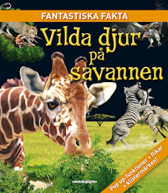 Vilda djur på savannen