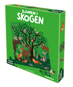 Djuren i skogen - Pussel