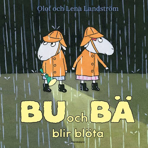 Boo and Baa get wet