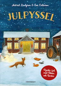 Julpyssel. Räven och tomten