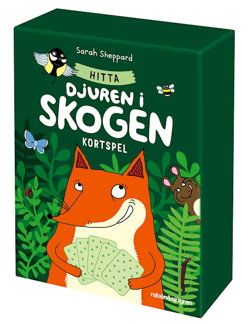 Hitta djuren i skogen - kortspel