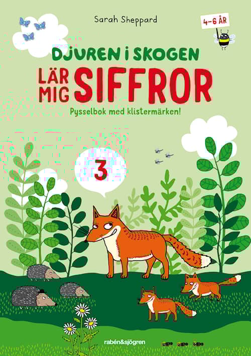Djuren i skogen lär mig siffror