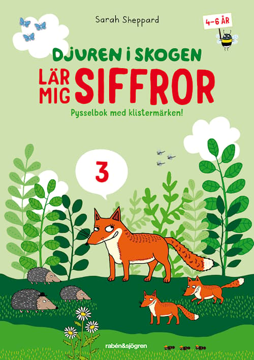 Djuren i skogen lär mig siffror