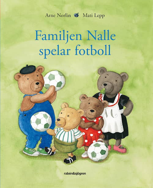 Familjen Nalle spelar fotboll