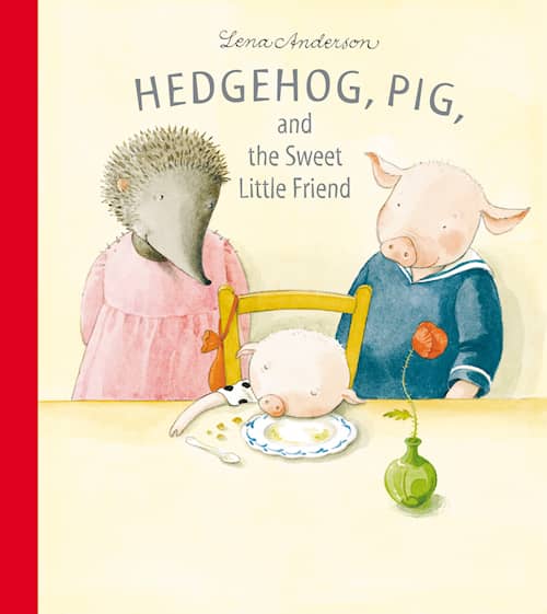 Hedgehog, pig, and the sweet little friend