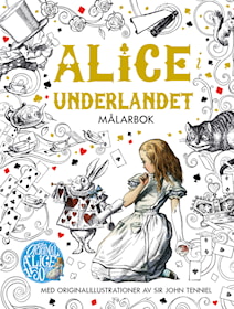 Alice i Underlandet Målarbok