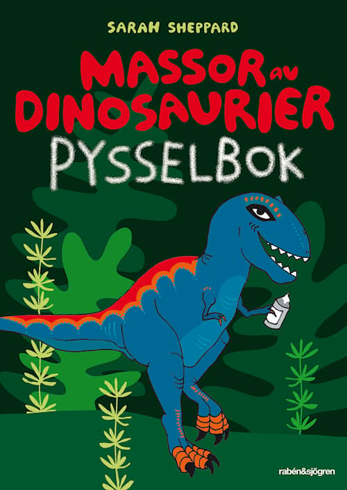 Massor av dinosaurier - Pysselbok