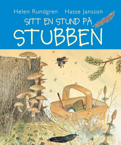 Sitt en stund på stubben