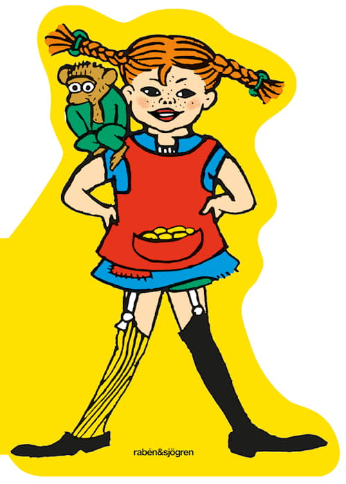 Pippi Långstrump (figurskuren pekbok)