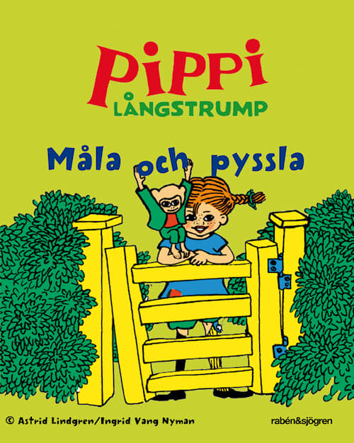 Pippi Långstrump - Måla och pyssla
