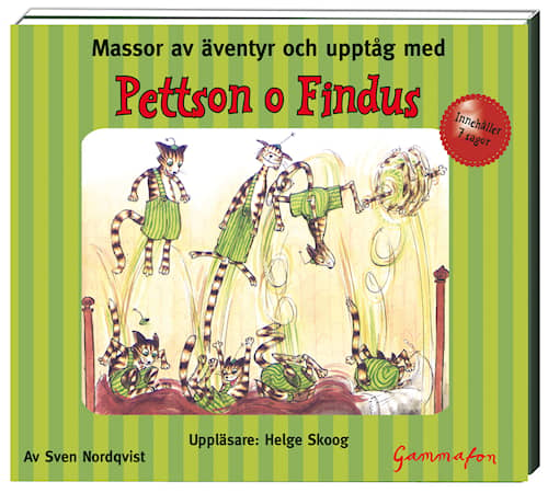Massor av äventyr och upptåg med Pettson o Findus