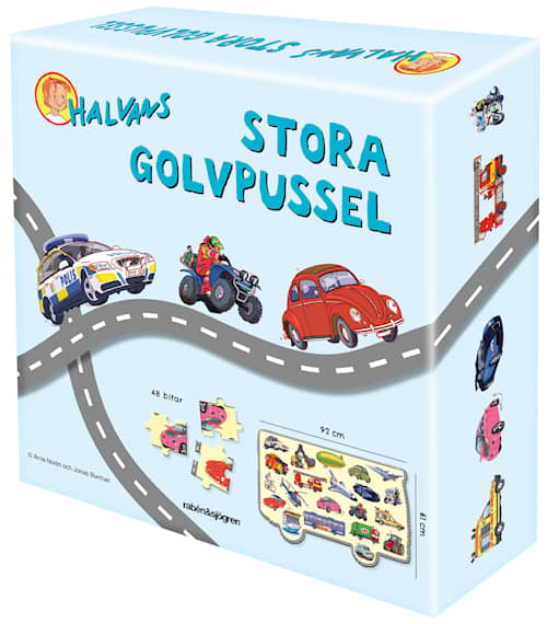 Halvans stora golvpussel : Fordon