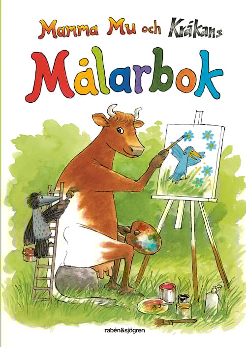 Mamma Mu och Kråkans målarbok