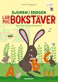 Djuren i skogen lär mig bokstäver
