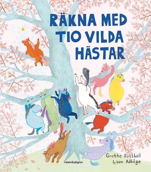 Räkna med Tio vilda hästar