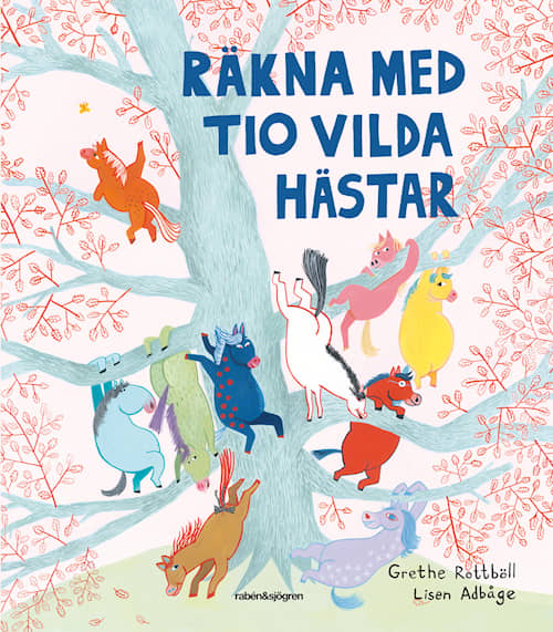 Räkna med Tio vilda hästar