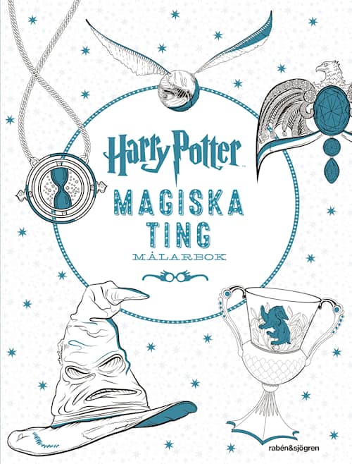 Harry Potter Magiska ting Målarbok