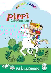 Jag målar med Pippi Långstrump