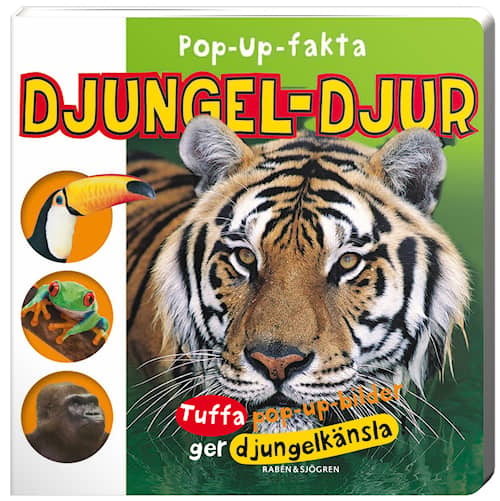 Pop-up-fakta Djungel-djur