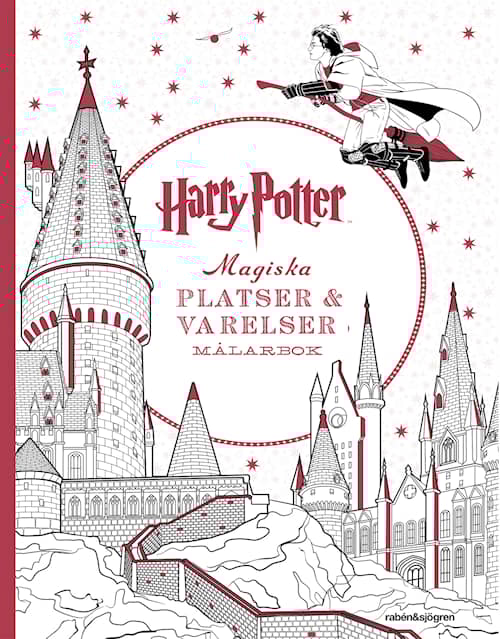 Harry Potter Magiska platser och varelser Målarbok