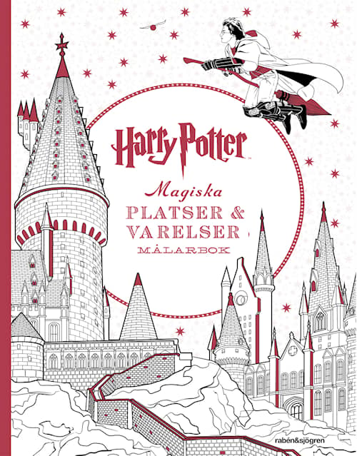 Harry Potter Magiska platser och varelser Målarbok