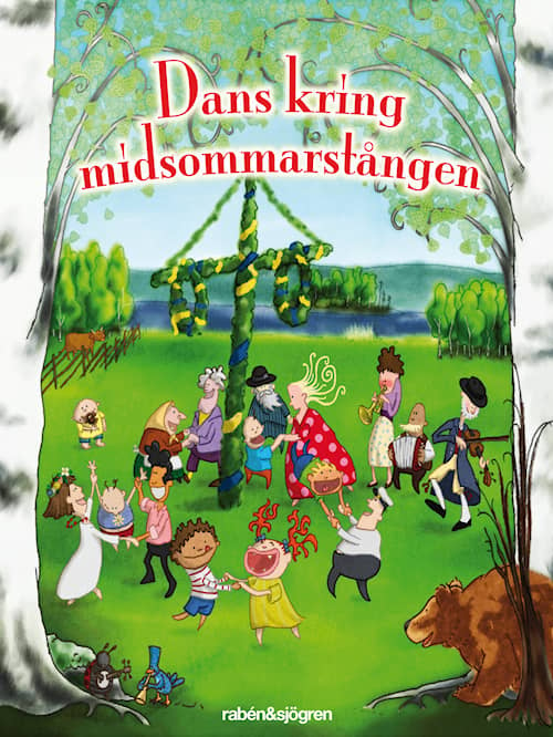 Dans kring midsommarstången