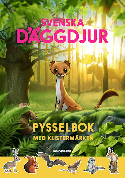 Svenska däggdjur pysselbok