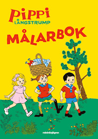 Pippi Långstrump målarbok