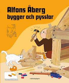 Alfons Åberg bygger och pysslar