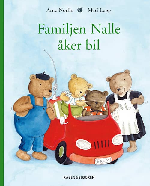 Familjen Nalle åker bil