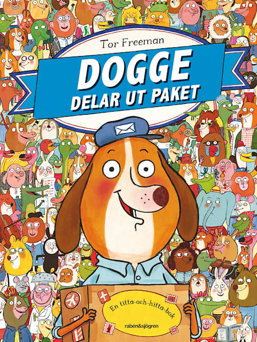 Dogge delar ut paket